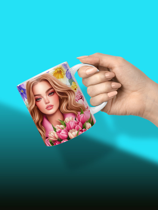 Кружка на 8 марта