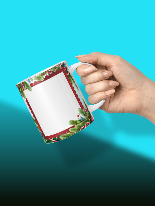 Кружка новогодняя с фото