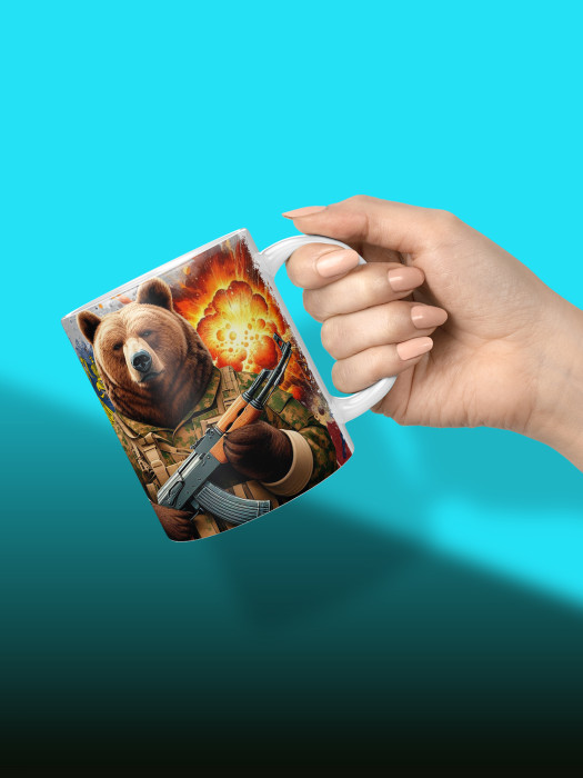 Кружка с принтом ВДВ