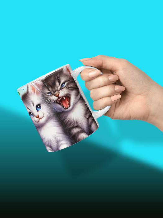 Кружка с принтом Влюбленным 1