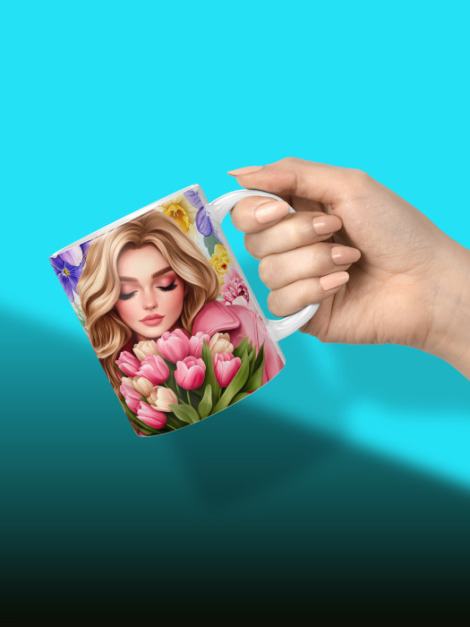 Кружка на 8 марта