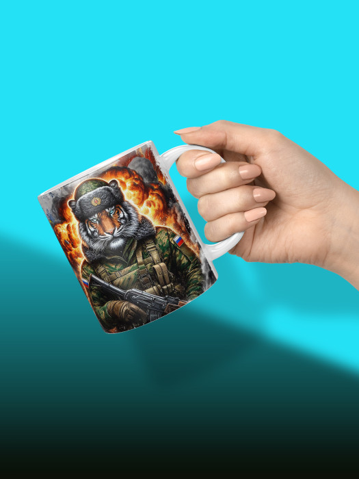 Кружка с принтом ВДВ